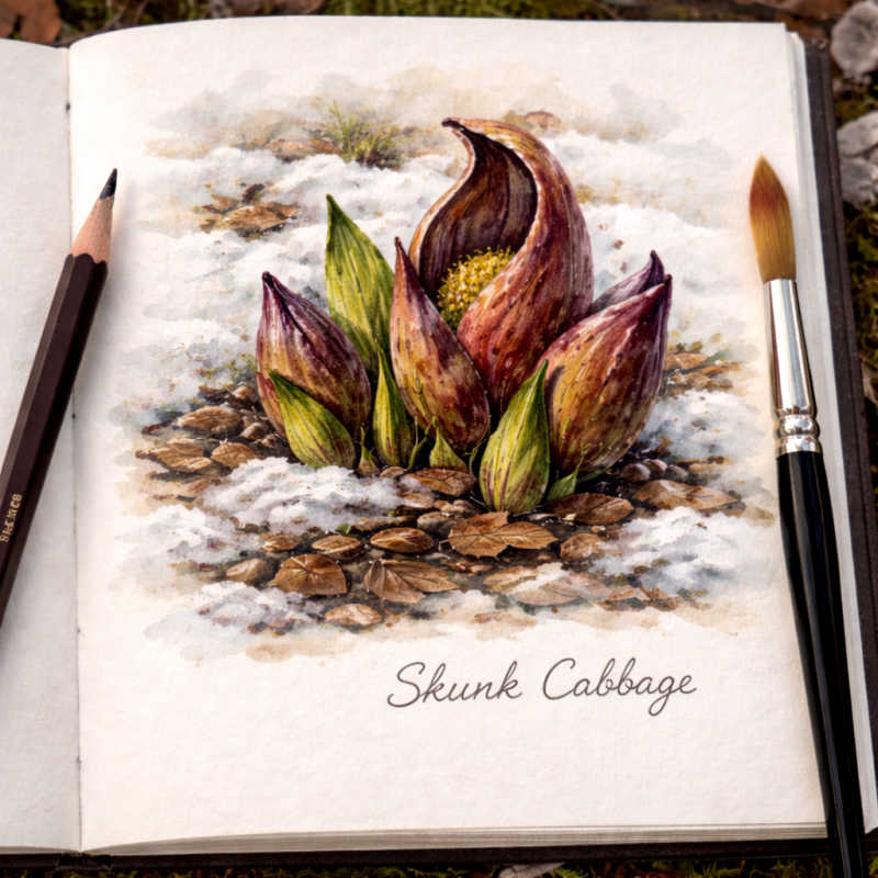 Nature Journal Skunk Cabbage