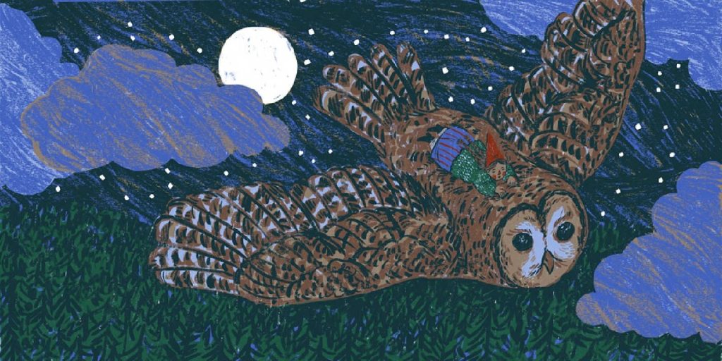 Phoebe Wahl, Illustration from Little Witch Hazel (‎Tundra Books). © 2021 Phoebe Wahl