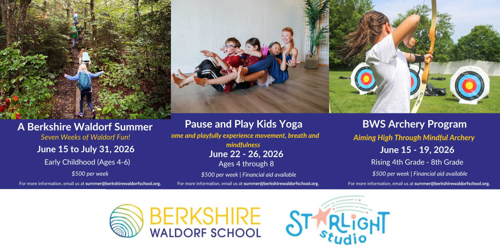 Berkshire Waldorf School Summer Programs